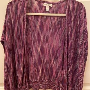 Liz Lange maternity cropped cardigan sweater Sz XXL